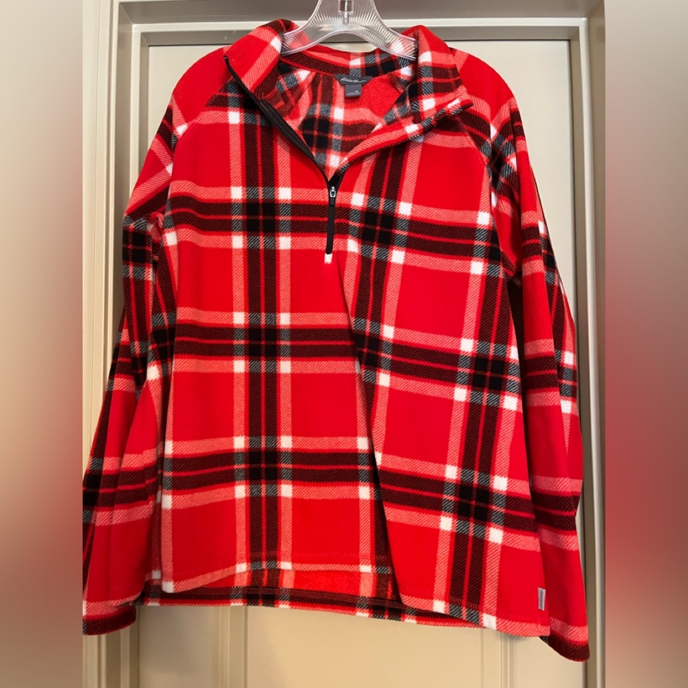Fleece pullover 3/4 zip